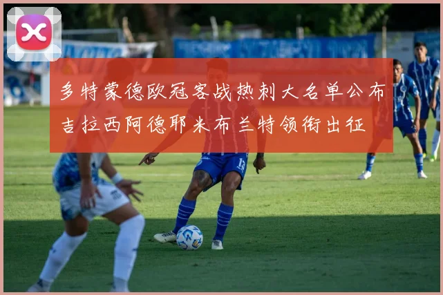 多特蒙德欧冠客战热刺大名单公布吉拉西阿德耶米布兰特领衔出征